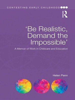 cover image of 'Be Realistic, Demand the Impossible'